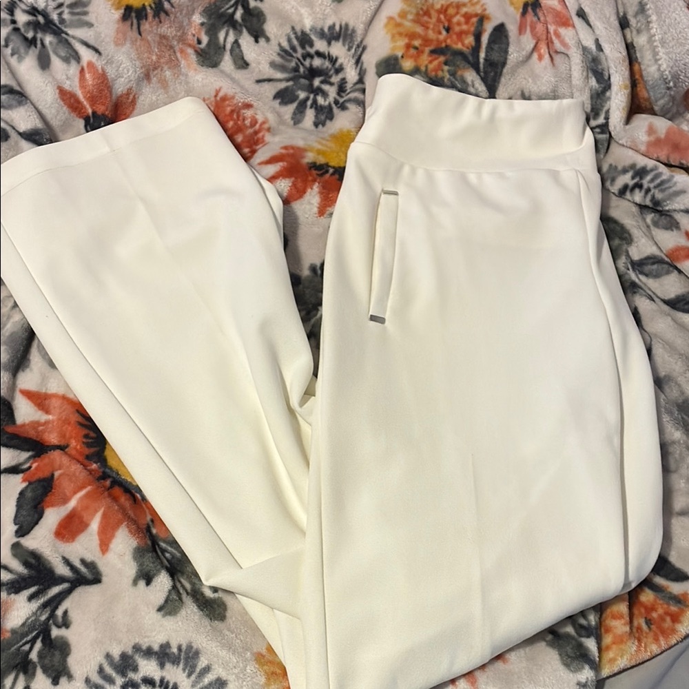 Soho Cream Wide Leg Trousers